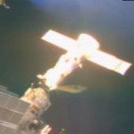 UFO docked at the ISS