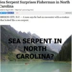 Fontana Lake Sea Serpent