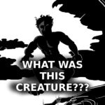 Solid Black Humanoid Stalks Campground